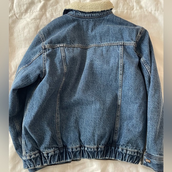 Madewell Jean Jacket with Sherpa collar - Picture 4 of 4